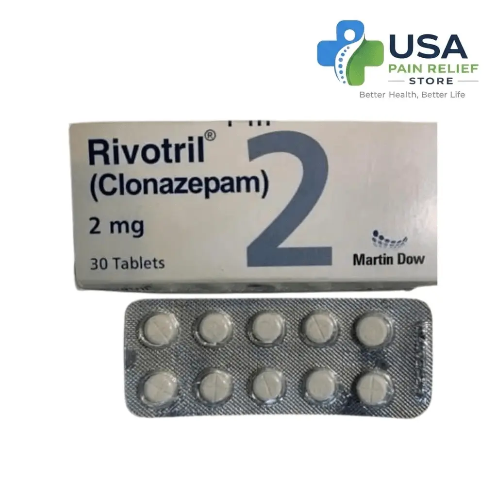 Rivotril 2mg Clonazepam Tablets