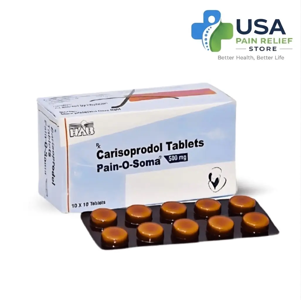 Soma 500mg Carisoprodol Tablets